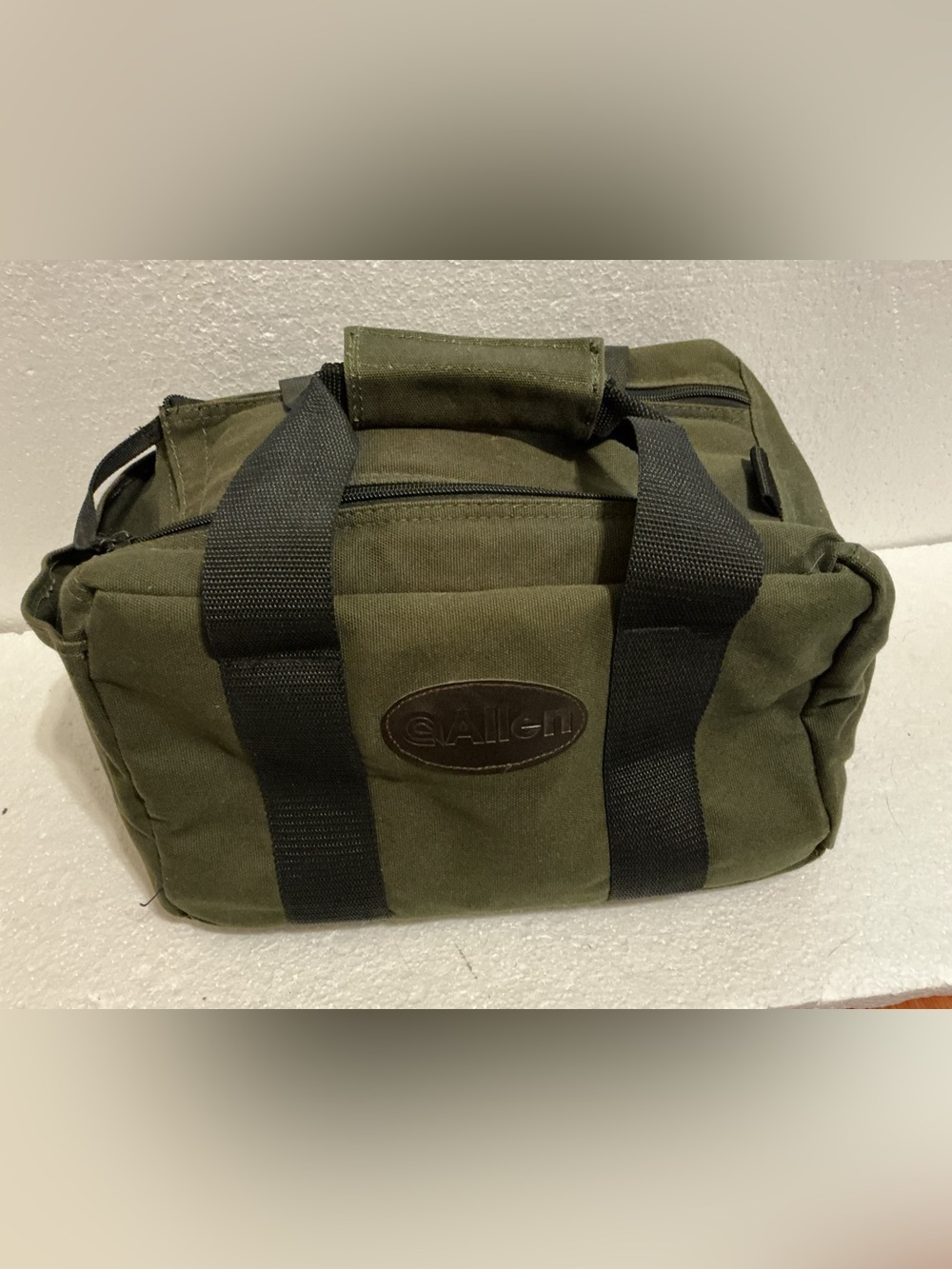 Allen Olive Green Utility Gear Bag Hunting Fishing Tactical Canvas Carry Case